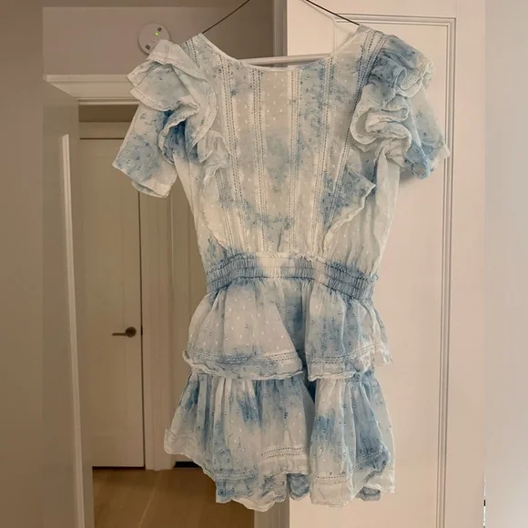 LoveShackFancy | Dresses | Loveshackfancy Natasha Ruffle Mini Dress |  Poshmark